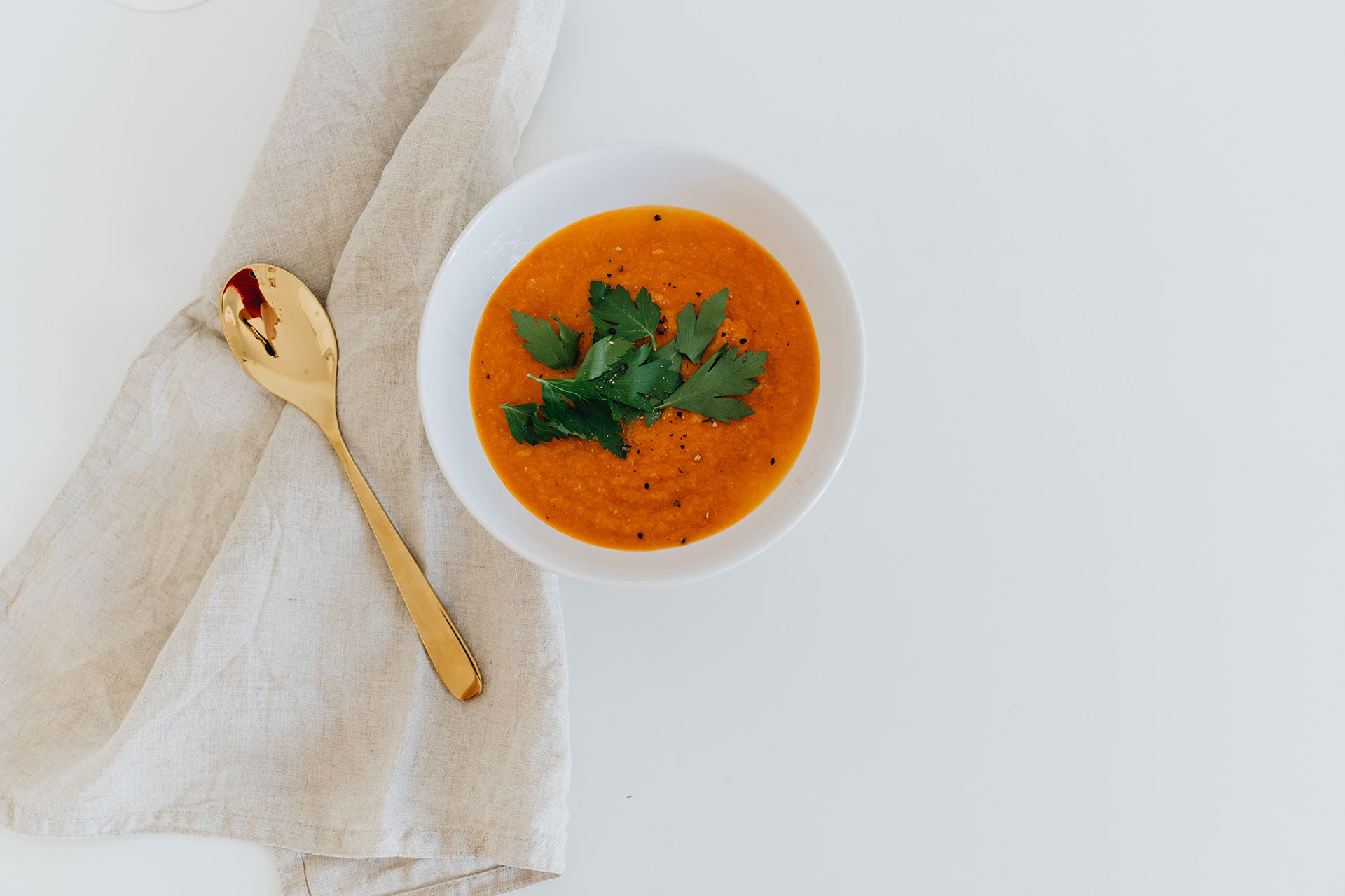 Healthy recipe to make soup and make it delicious